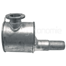 Silencieux d'échappement Ø int. 57 mm CASE IH - FIAT - FORD 5169716 adaptable