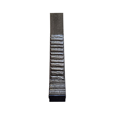 Sabot de décompacteur avec plaquettes carbure, plaquettes arrière et rechargement QUIVOGNE VRR2080R SSDR adaptable