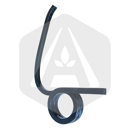 Dent droite 35 x 35 x 620 mm pour cultivateur adaptable