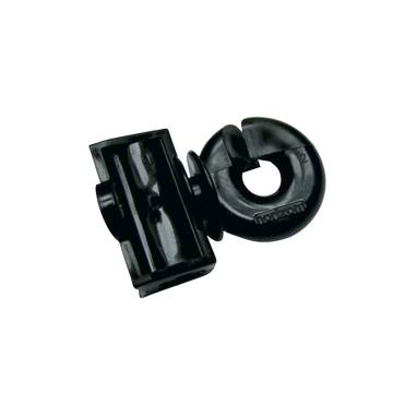 Lot De 25 Isolateurs Pour Clôture électrique - Compatible Ruban 40mm Et Toron 4mm - Pour Poteaux Jusqu'à 12mm