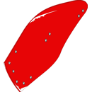 Streichblech-Hinterteil - links KK073287M Kverneland by Muzzi Industrie