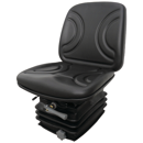 Siège PVC à suspension mécanique 420 mm pour machine agricole
