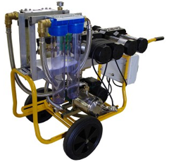 Procédé 8 m3 - traitement des effluents phytosanitaires - BF bulles