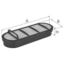 MANN-Filter Luftfilter-Sicherheitseinsatz CF 2120