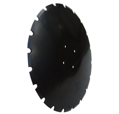 Disque crénelé ∅455x5 pour déchaumeur RABEWERK 9031.13.29 adaptable - Blacksteel©