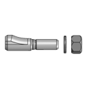 Kegelbolzen B90938- M12 Benzi