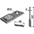 Couteau gauche pour faucheuse PÖTTINGER 434985 adaptable - Blacksteel©
