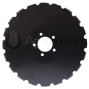 Disque crénelé pour semoir KVERNELAND 353950 adaptable