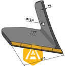 Flügelschar links Hartmetall KÖCKERLING 932216 Nachbau