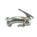 Coude 45° mâle / femelle galva ROTO