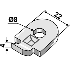 Halter - Farendløse - Nachbau