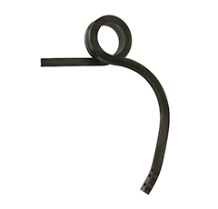 Dent gauche double spire pour cultivateur 59CU6224G adaptable