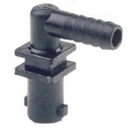 Porte buses Monojet coudé sans anti-goutte pour tuyau souple ∅19 | ARAG