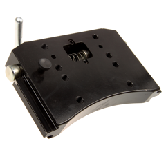 Adapterplatte 320 S30,Lochbild 140 x 80  Schwarz 03732056A02      