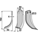 Fräsmesser - links 1571 Eberhardt by Muzzi