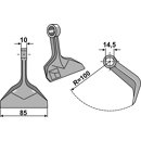 Marteau pour broyeur 85x10mm MURATORI Adaptable Blacksteel©