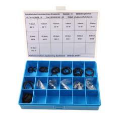 Klemmscheiben-Zackenring Sortiment 5 Stk 