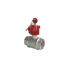 Vanne a boisseau sphérique clé en ligne 1" - RENSON