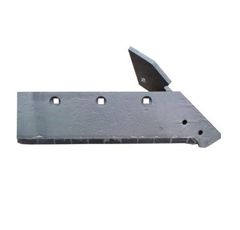 Soc carbure Droit à pointe boulonnée 14" pour charrue DURO 7362 adaptable