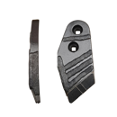 Pointe Gauche carbure et rechargement pour charrue KUHN HUARD 622165 adaptable