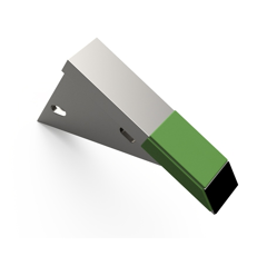 Sabot de décompacteur carbure et plaquettes arrière GARD 409037800 adaptable