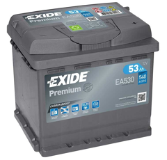 Batterie 12 V53 AH EA530 Exide