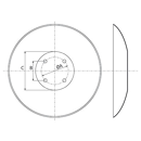 Disque Ø 300 mm pour semoir adaptable
