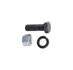 Boulon avec écrou et rondelle-ressort - 7/16x32 12.9 adaptable - Blacksteel©