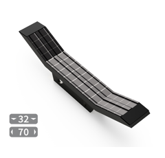 Zapata de descompactador con placas de carburo MASCHIO GASPARDO R17820681R adaptable