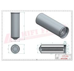 Filtre hydraulique adaptable HIFI FILTER SH66292