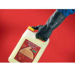 Handschuhpaar Naturgummilatex Gr.11, EN 374, schwarz