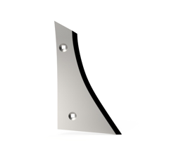 Étrave Droite carbure pour charrue RABEWERK 27510501 adaptable