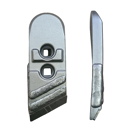 Pointe Gauche carbure et rechargement pour charrue SOUCHU-PINET 1189 adaptable