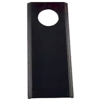 Cuchilla plana para cortacésped FAREND 00011069 adaptable- AceroNegro ...