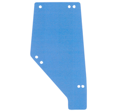 Vitre de porte G. pour machine agricole LANDINI 3547695M1 adaptable