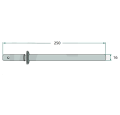 Einzugsfinger CASE IH - NEW HOLLAND 84161891 - Nachbau