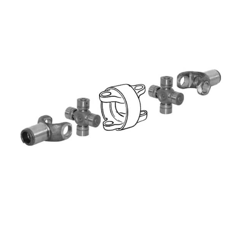 Kreuzgelenk komplett für Traktor DEUTZ-FAHR - FORD - JOHN DEERE 9361256 - AL37920 Nachbau