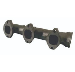 Collecteur d'échappement pour tracteur FIAT 04817497 adaptable