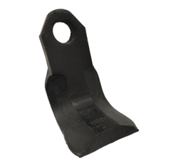 Couteau équerre pour broyeur 131x50mm TORTELLA 2987013 adaptable - Blacksteel©