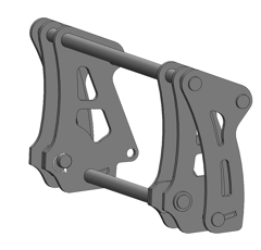 Interface d'accroche pour chargeur frontaux MAILLEUX/CLAAS adaptable