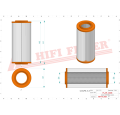 Filtre à air adaptable HIFI FILTER SA16311