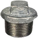 Bouchon fonte mâle avant bourrelets 1/4