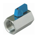 Vanne compacte en inox femelle/femelle 63 bars adaptable