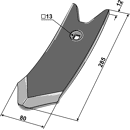 Scharspitze 506064N Köckerling Topmix Nachbau