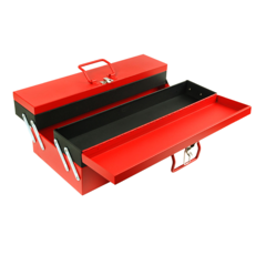 Boîte à outils vide 3 compartiments 535x258x225 mm | FORCE