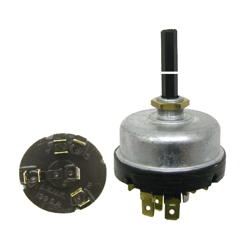 Interrupteur rotatif feux pour machine agricole MASSEY FERGUSON 1668816M2 - 1699034M1 adaptable