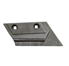 Soc de rasette Droit carbure et rechargement pour charrue NAUD 31240D adaptable