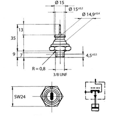 Sonde pression d'huile tracteur MASSEY FERGUSON 3599307M91 adaptable