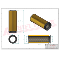 Filtre hydraulique adaptable HIFI FILTER SH52296