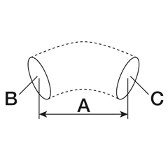 Schlauch unten 110 mm für Traktor JOHN DEERE ER200931 - Nachbau